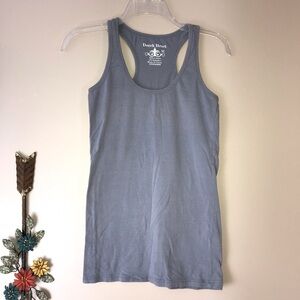 Derek Heart Jr’s Gray Racerback Tank Size Med EUC